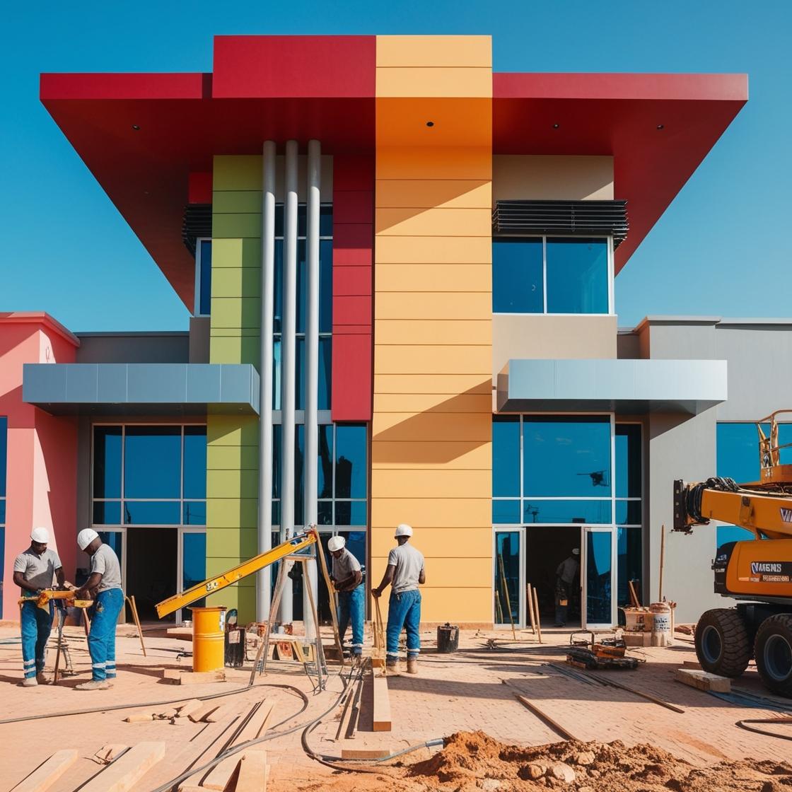 African Commercial Building Construction (1)