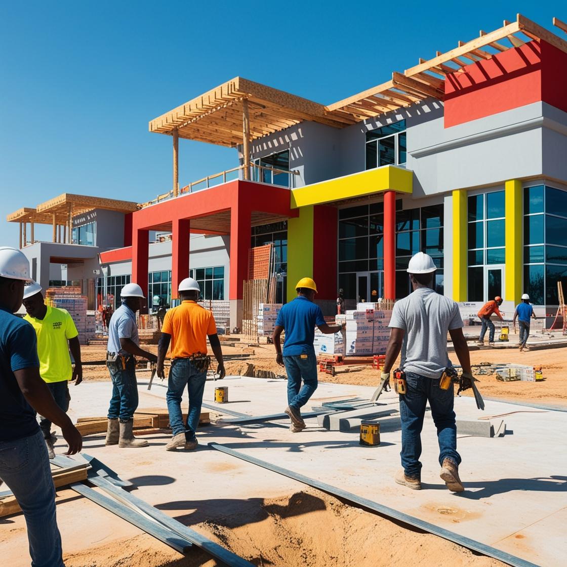African Commercial Building Construction